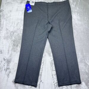 VTG Levi Strauss Action Slacks Men's Dress Pants Gray Comfort Sz 48 Fits 46" NOS